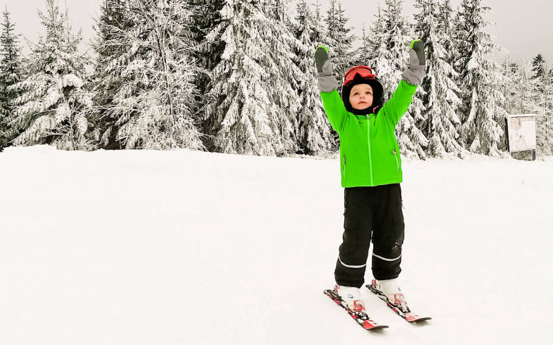 ski lesson for kids, Szczyrk instruktorzy, Kaimówka, Dimbo