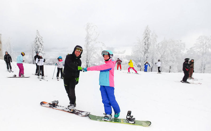 instruktor snowboardu szczyrk, nauka jazdy na snowboardzie w szczyrku